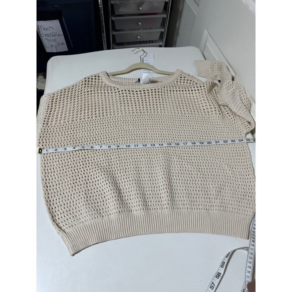 Isabella Activewear Women's Open Stitch Pullover Size XL NWT - Picture 6 of 7